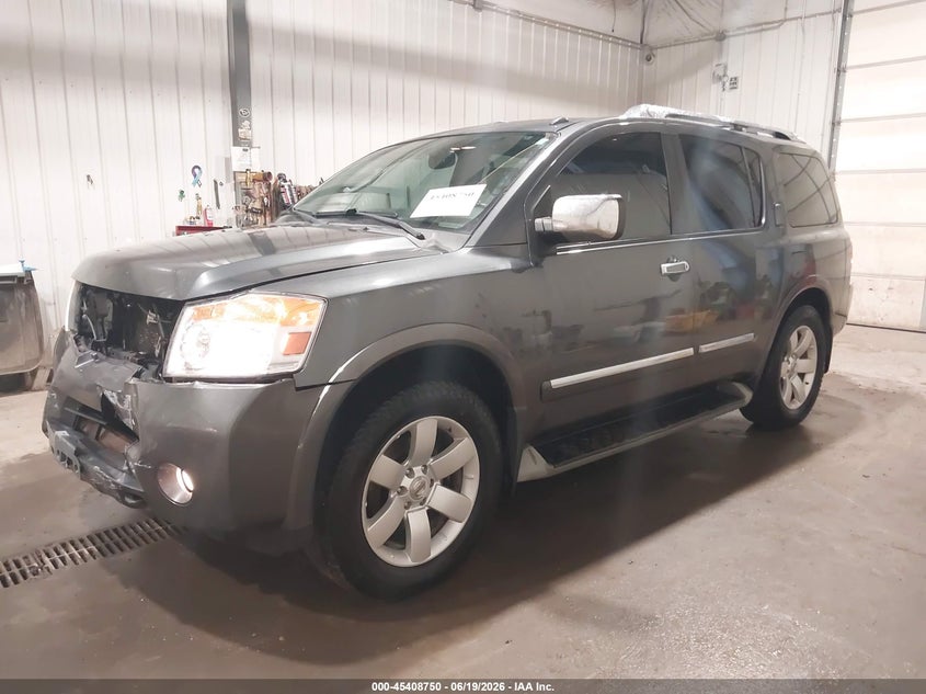 Vin: 5n1ba0nc3cn613371, lot: 45906772, nissan armada sl 20122