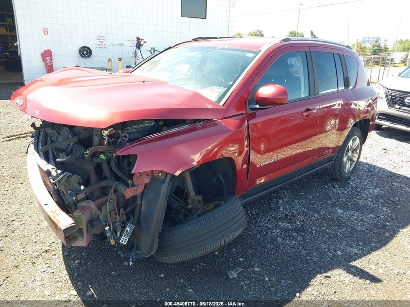 Vin: 1c4njdeb4ed501705, lot: 45906792, jeep compass latitude 20142