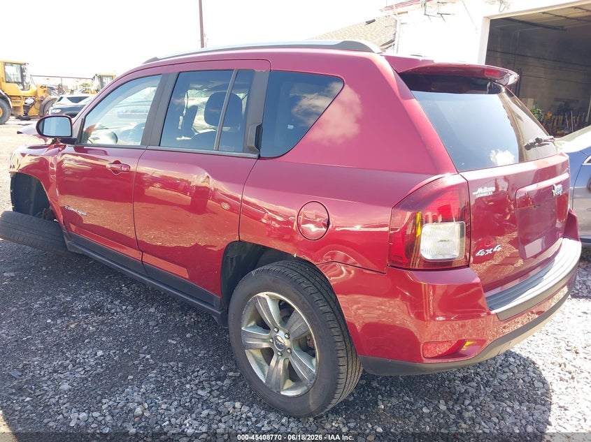 Vin: 1c4njdeb4ed501705, lot: 45906792, jeep compass latitude 20143