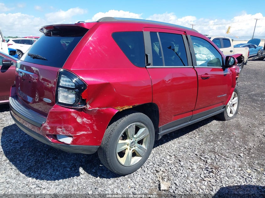 Vin: 1c4njdeb4ed501705, lot: 45906792, jeep compass latitude 20144