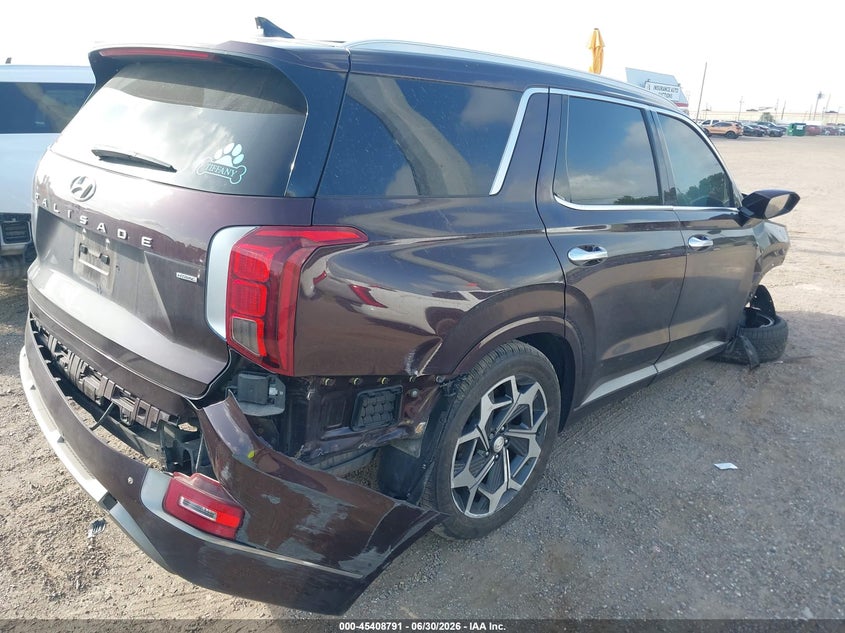 2022 HYUNDAI PALISADE auction photo 4