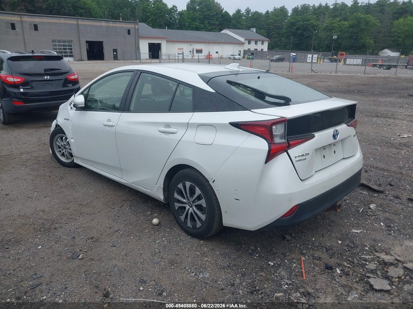 2021 TOYOTA PRIUS auction photo 3