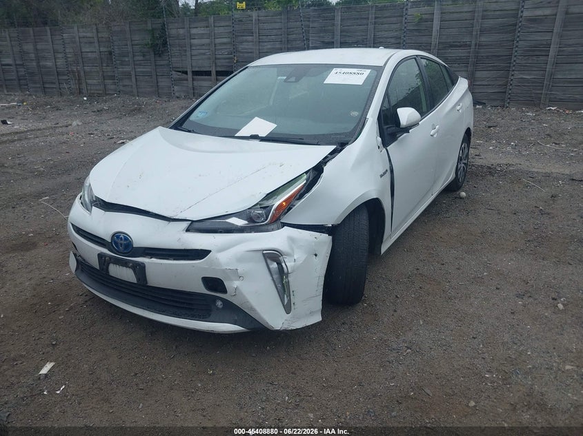 2021 TOYOTA PRIUS auction photo 6