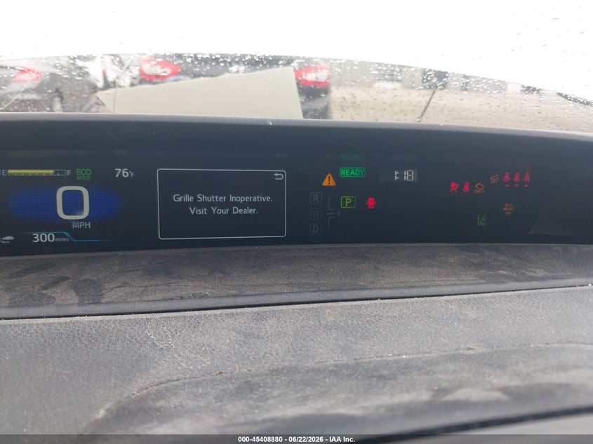2021 TOYOTA PRIUS auction photo 7