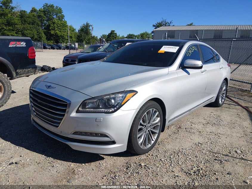 Vin: kmhgn4je2hu176680, lot: 45906913, genesis g80 3.8 20172