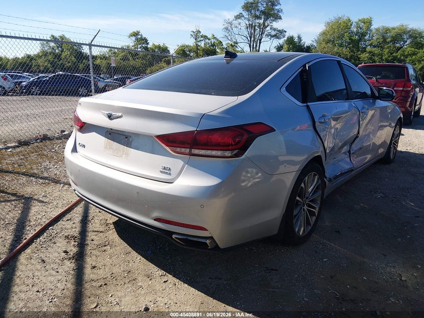 Vin: kmhgn4je2hu176680, lot: 45906913, genesis g80 3.8 20174