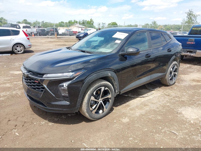 CHEVROLET TRAX 2025 VIN KL77LGEP1SC236322