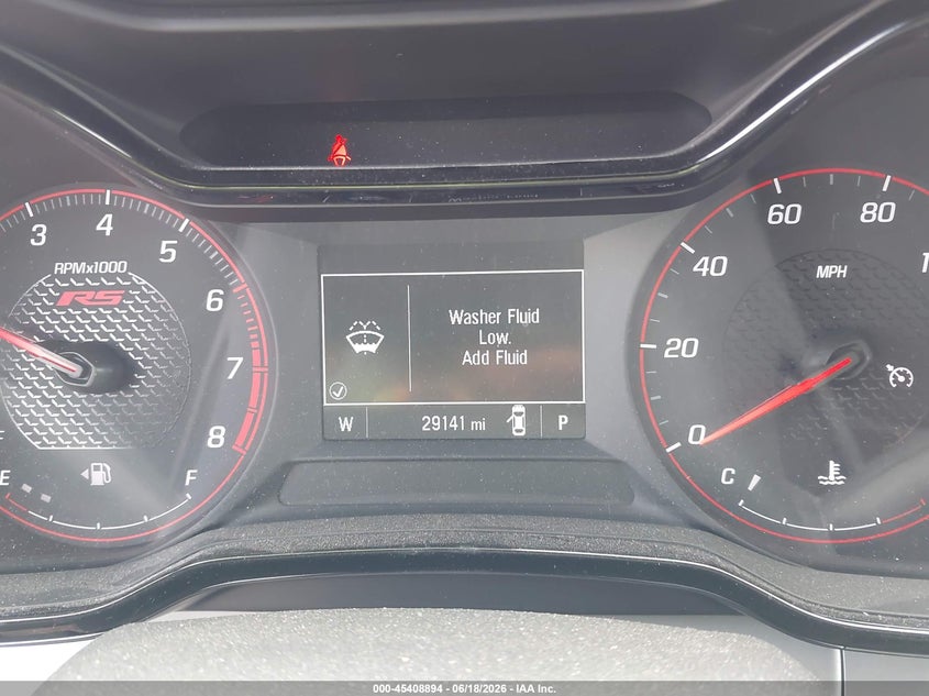 2025 Chevrolet Trax Fwd 1Rs VIN: KL77LGEP1SC236322 Lot: 45408894