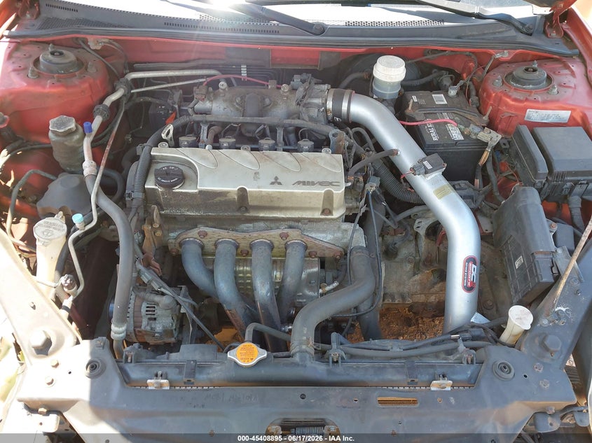 2008 Mitsubishi Eclipse Gs VIN: 4A3AK24F08E035996 Lot: 45408895