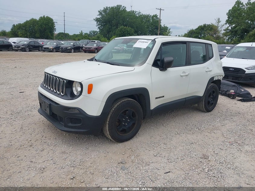 2016 JEEP RENEGADE SPORT UTILITY VEHICLE 2.4L I-4 VVT, 180HP