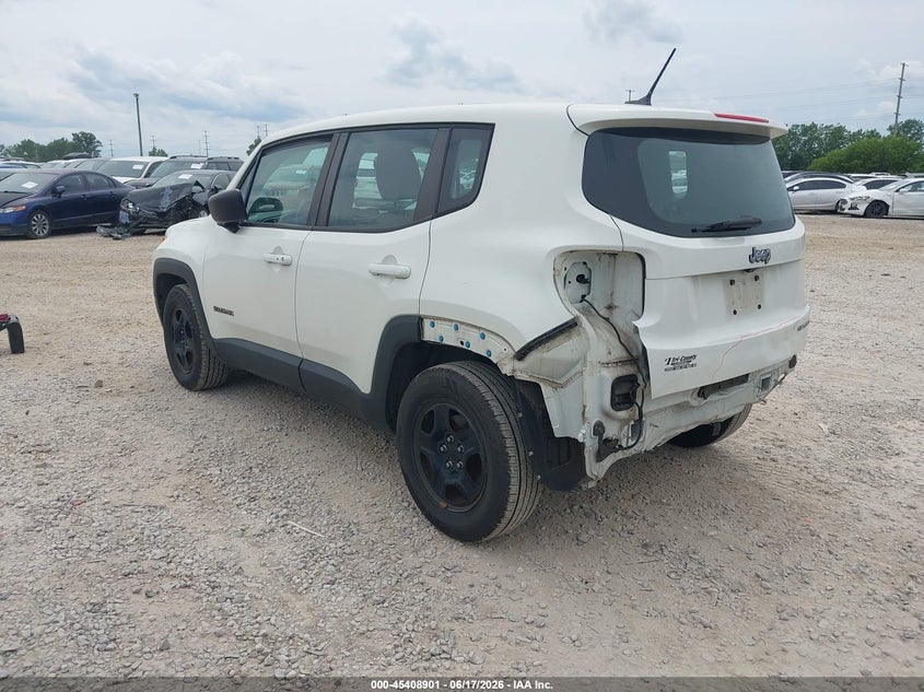 2016 JEEP RENEGADE SPORT UTILITY VEHICLE 2.4L I-4 VVT, 180HP
