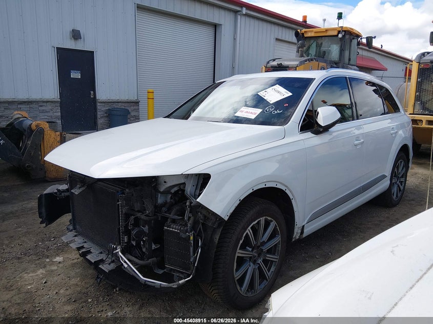 Vin: wa1laaf74hd010680, lot: 45906937, audi q7 3.0t premium 20172