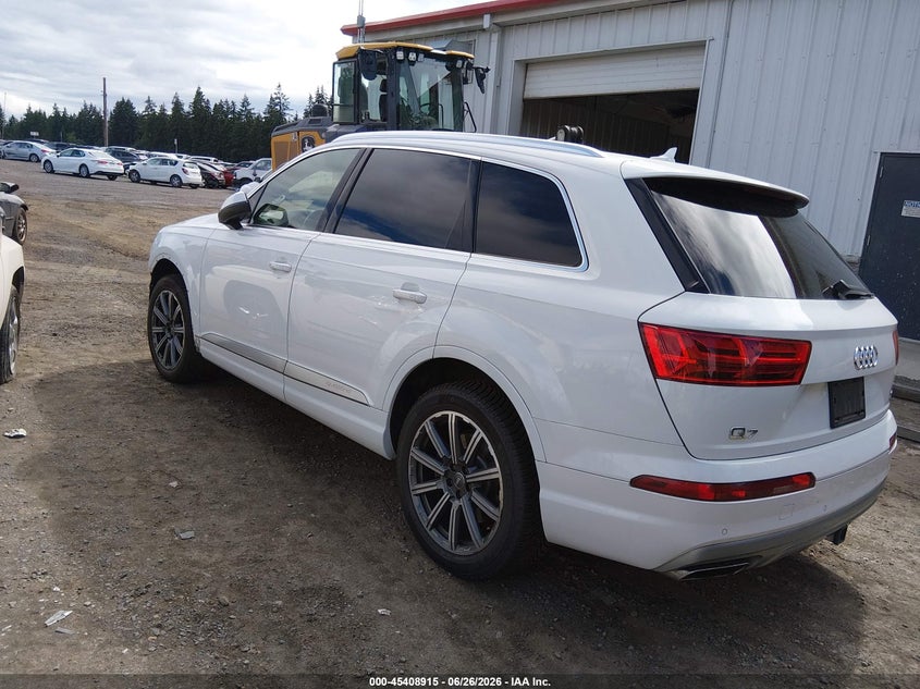 Vin: wa1laaf74hd010680, lot: 45906937, audi q7 3.0t premium 20173