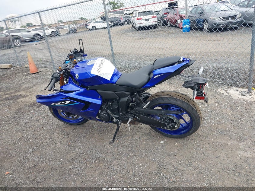 2026 Yamaha Yzfr7 VIN: JYARM60E4TA003200 Lot: 45408926