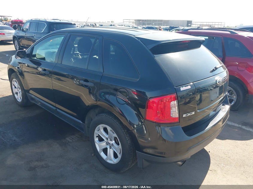Vin: 2fmdk3g99dbc41296, lot: 45906953, ford edge se 20133