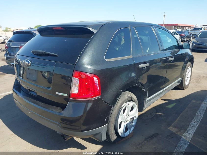 Vin: 2fmdk3g99dbc41296, lot: 45906953, ford edge se 20134