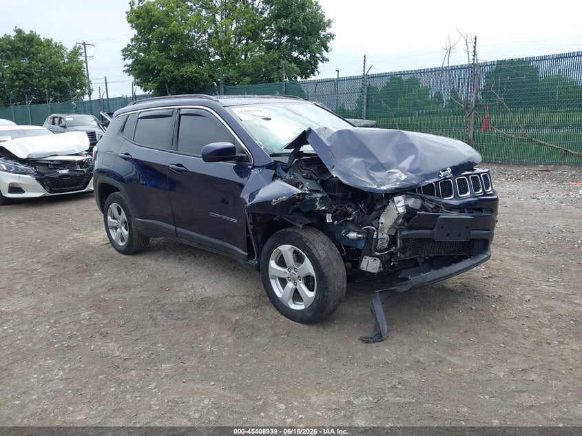 Vin: 3c4njdbb9lt100937, lot: 45906961, jeep compass latitude 4x4 20201