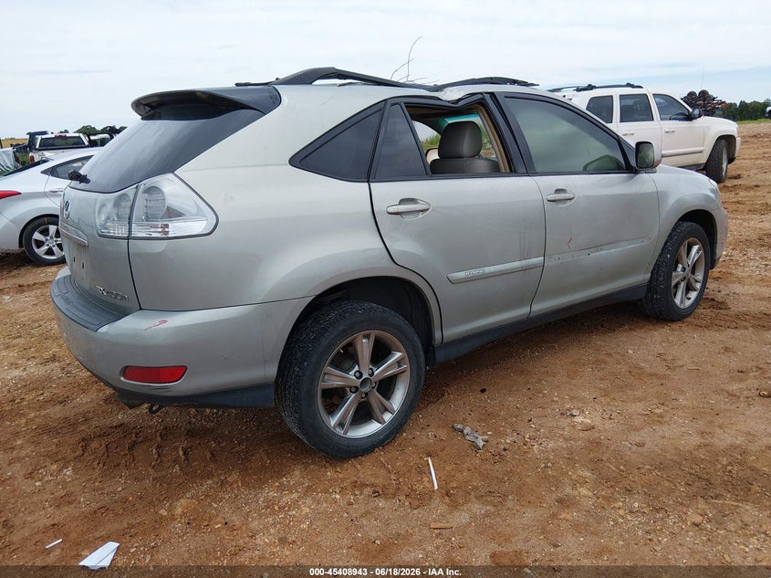 2007 LEXUS RX 400H auction photo 4