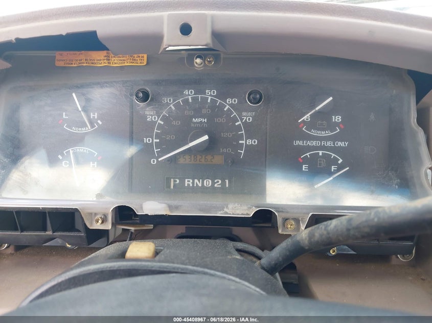 FORD F150 1996 VIN 1FTEF15NXTLA24324