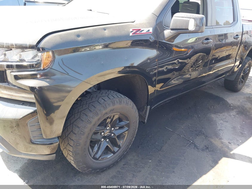 2021 Chevrolet Silverado 1500 4wd  Short Bed Lt Trail Boss 1GCPYFED8MZ208490 photo 1