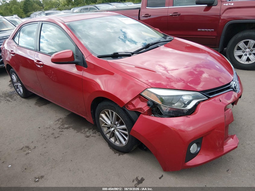 2015 TOYOTA COROLLA auction photo 1