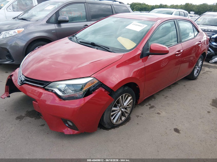 2015 TOYOTA COROLLA auction photo 2