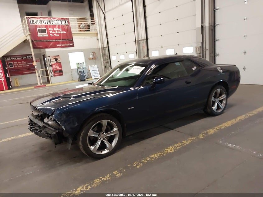 Vin: 2c3cdzat9fh737057, lot: 45907072, dodge challenger r/t 20152