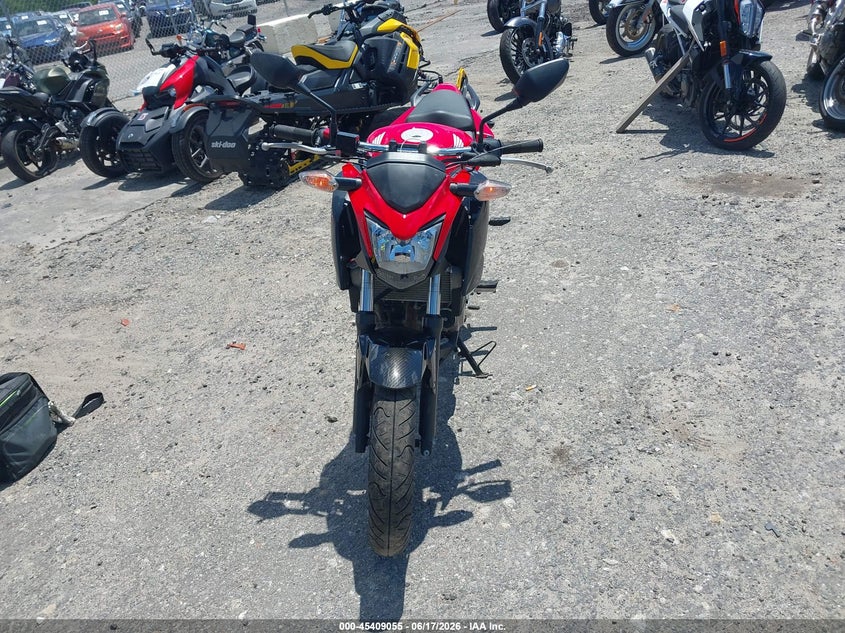 2015 Honda Cb300 F VIN: MLHNC5215F5101740 Lot: 45409055