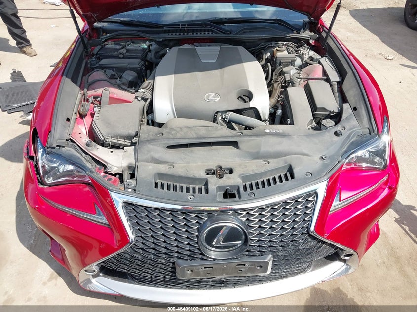 2015 Lexus Rc 350 VIN: JTHSE5BC8F5001678 Lot: 45409102