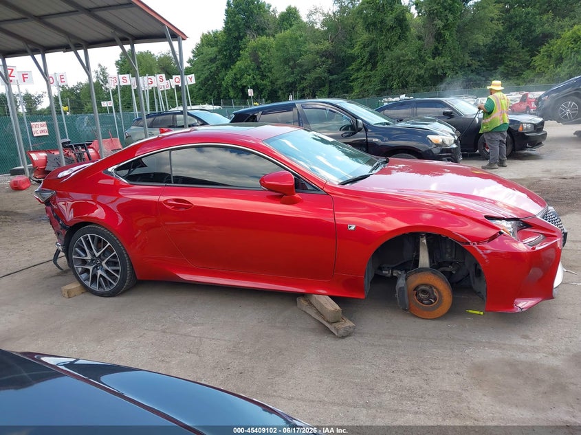 2015 Lexus Rc 350 VIN: JTHSE5BC8F5001678 Lot: 45409102