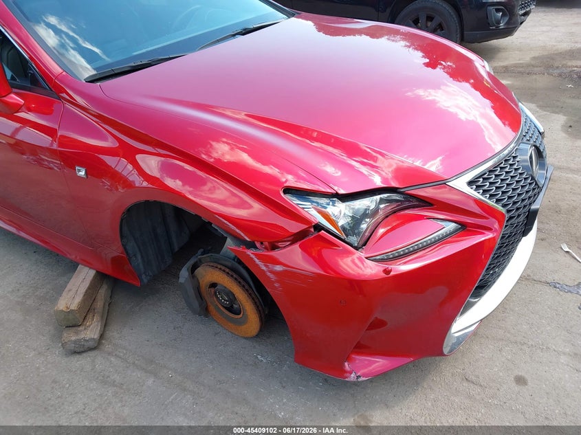 2015 Lexus Rc 350 VIN: JTHSE5BC8F5001678 Lot: 45409102