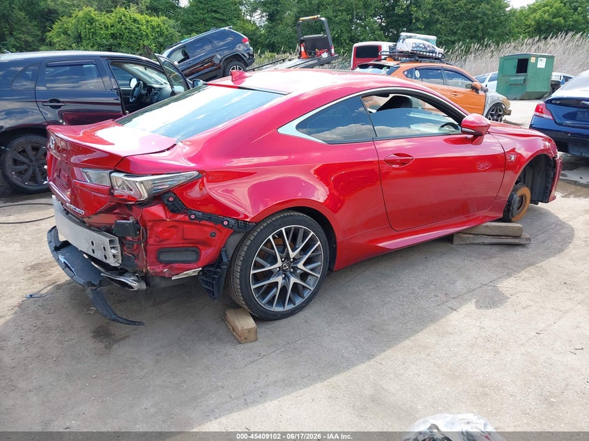 Vin: jthse5bc8f5001678, lot: 45907124, lexus rc 350 20154