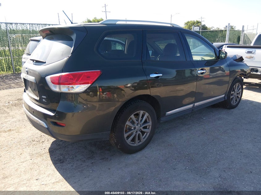 2016 Nissan Pathfinder Sl VIN: 5N1AR2MM0GC621228 Lot: 45409103