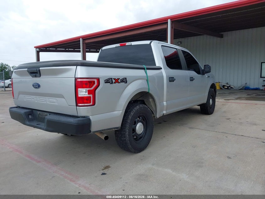 Vin: 1ftew1eb0jfd04934, lot: 45907134, ford f-150 xl/xlt 20184