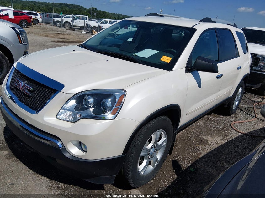 Vin: 1gkkrped3cj363432, lot: 45907150, gmc acadia sle 20122