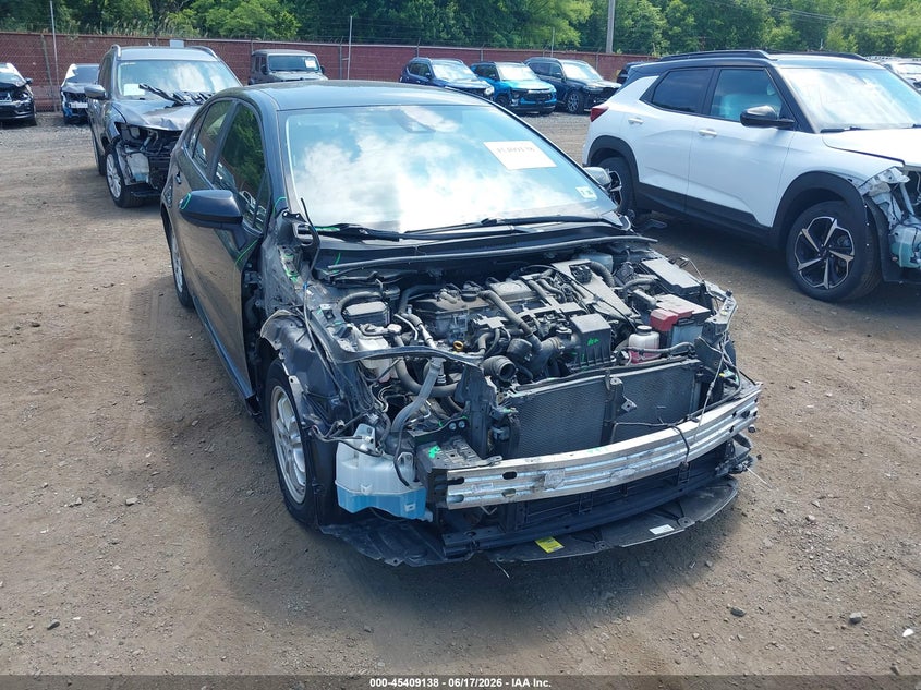 VIN JTDEAMDE2MJ032108 2021 TOYOTA COROLLA HYBRID LE