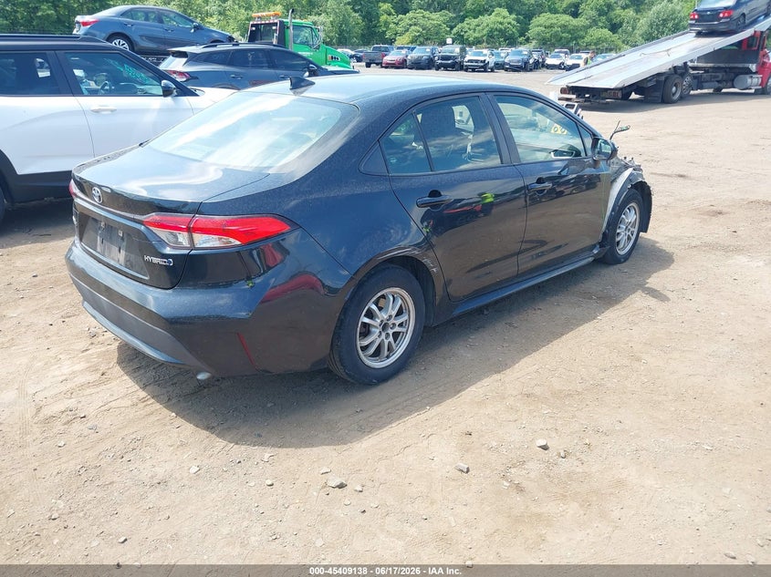 VIN JTDEAMDE2MJ032108 2021 TOYOTA COROLLA HYBRID LE