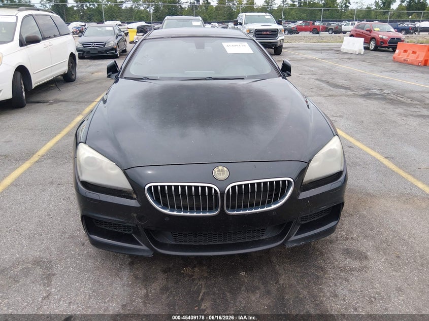 2014 BMW 640I Gran Coupe VIN: WBA6A0C54EDZ04512 Lot: 45409178