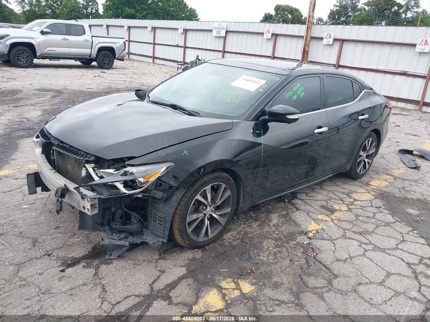 Vin: 1n4aa6ap9gc384777, lot: 45907226, nissan maxima 3.5 platinum 20162