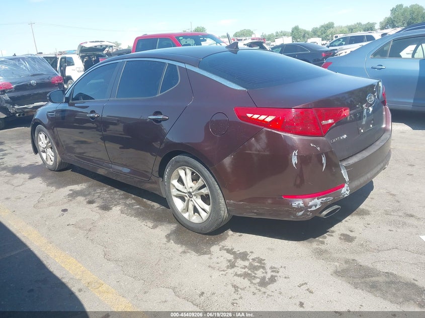 Vin: knagn4a7xb5048188, lot: 45907228, kia optima ex 20113