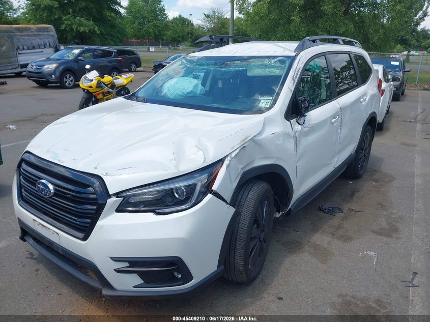 Vin: 4s4wmagd4n3449700, lot: 45907233, subaru ascent onyx edition 20222