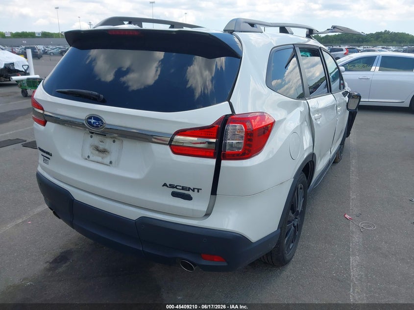 Vin: 4s4wmagd4n3449700, lot: 45907233, subaru ascent onyx edition 20224