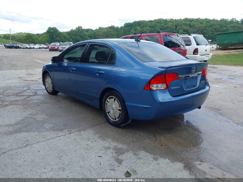 2009 HONDA CIVIC SEDAN 1.3L I-4 VVT, 93HP