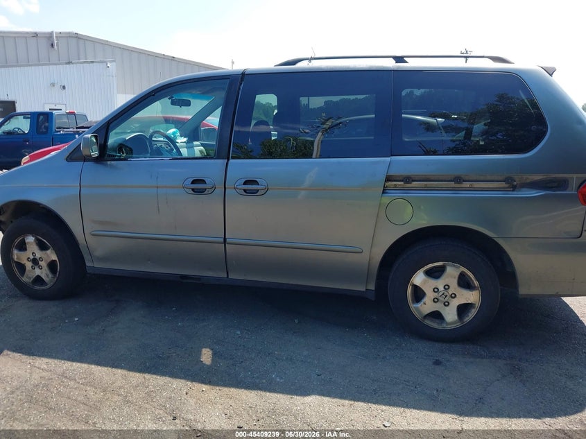 HONDA ODYSSEY 2000 VIN 2HKRL1876YH616113