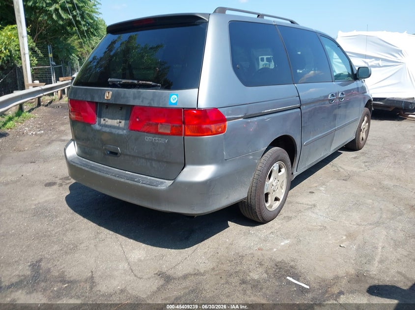 HONDA ODYSSEY 2000 VIN 2HKRL1876YH616113