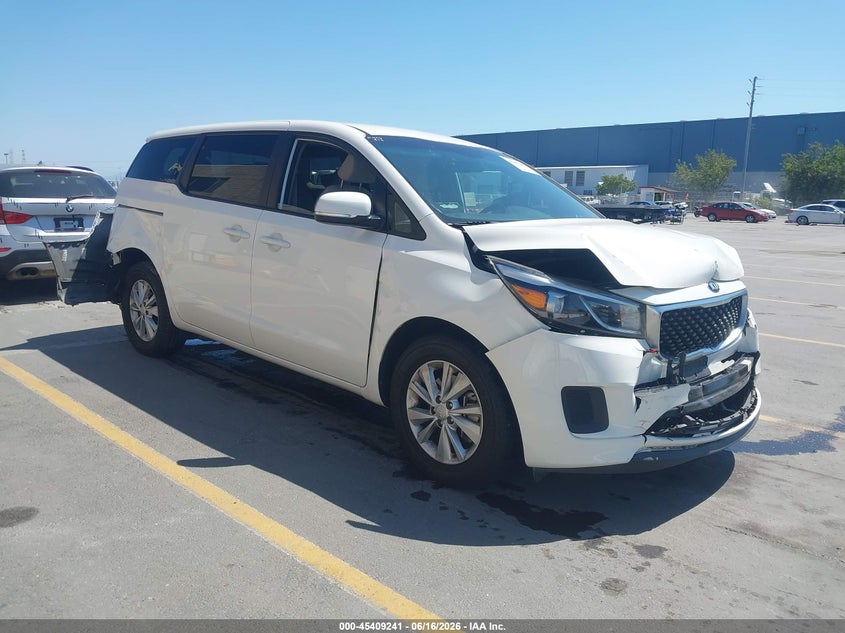 2017 KIA SEDONA LX
