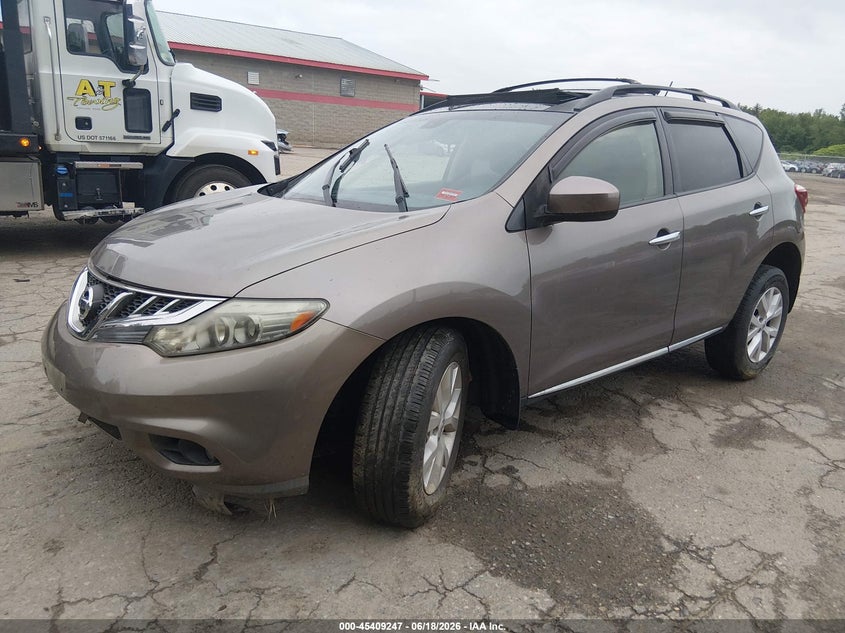 Vin: jn8az1mw6cw219906, lot: 45907269, nissan murano sl 20122
