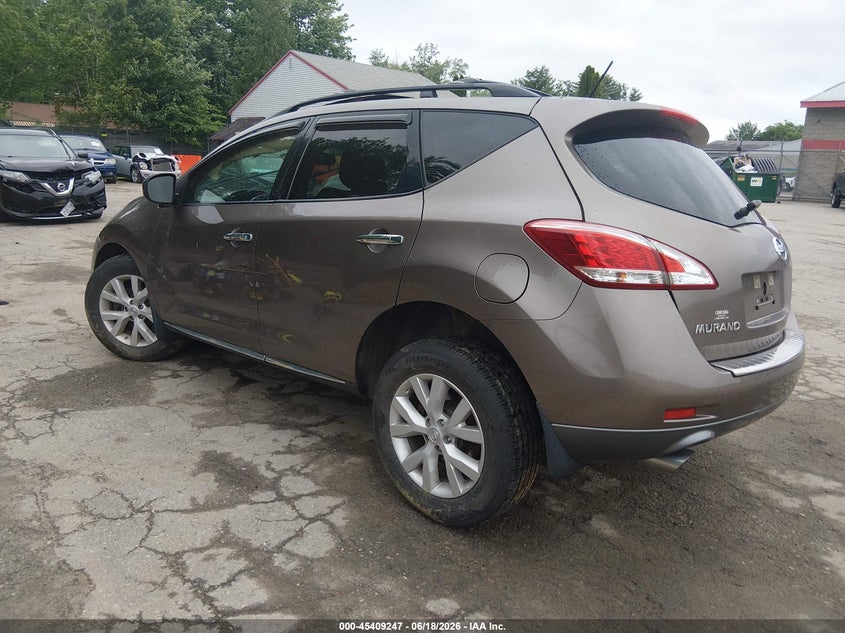 Vin: jn8az1mw6cw219906, lot: 45907269, nissan murano sl 20123