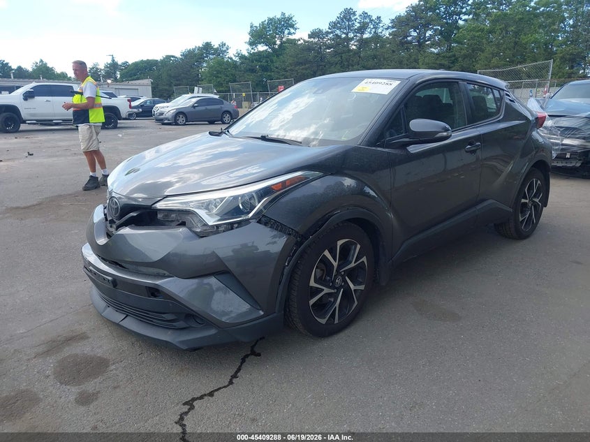 2019 Toyota C-HR, Удар спереди, IAAI, VIN NMTKHMBX1KR099588 — фото 2