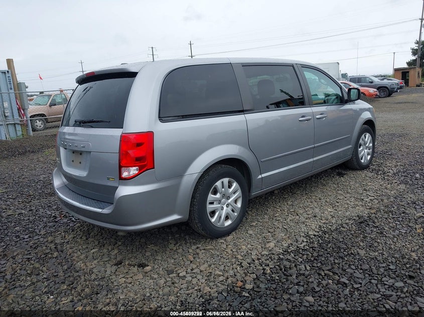 2017 Dodge Grand Caravan Se VIN: 2C4RDGBG0HR789699 Lot: 45409292